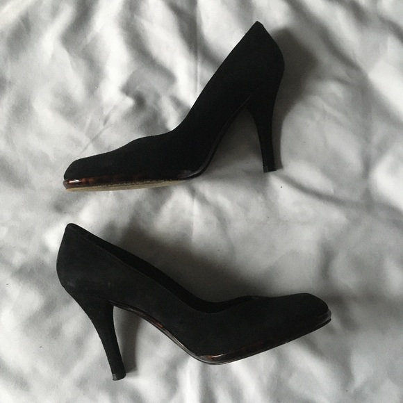 Stuart Weitzman | Suede Heels - Picture 4 of 10